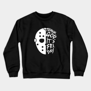 Horror Mask Crewneck Sweatshirt